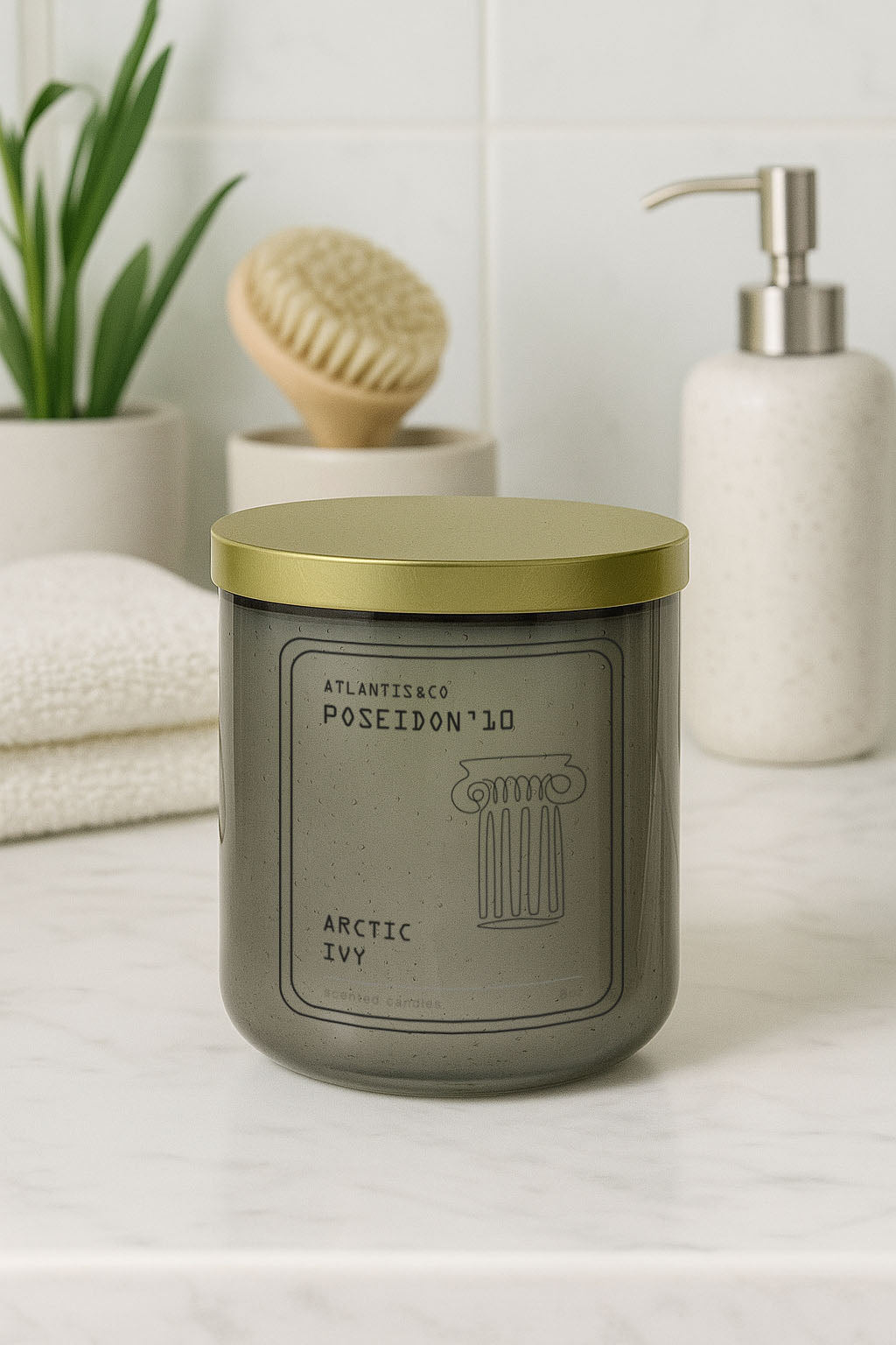 OLIVE BUBBLE ARCTIC IVY CANDLE
